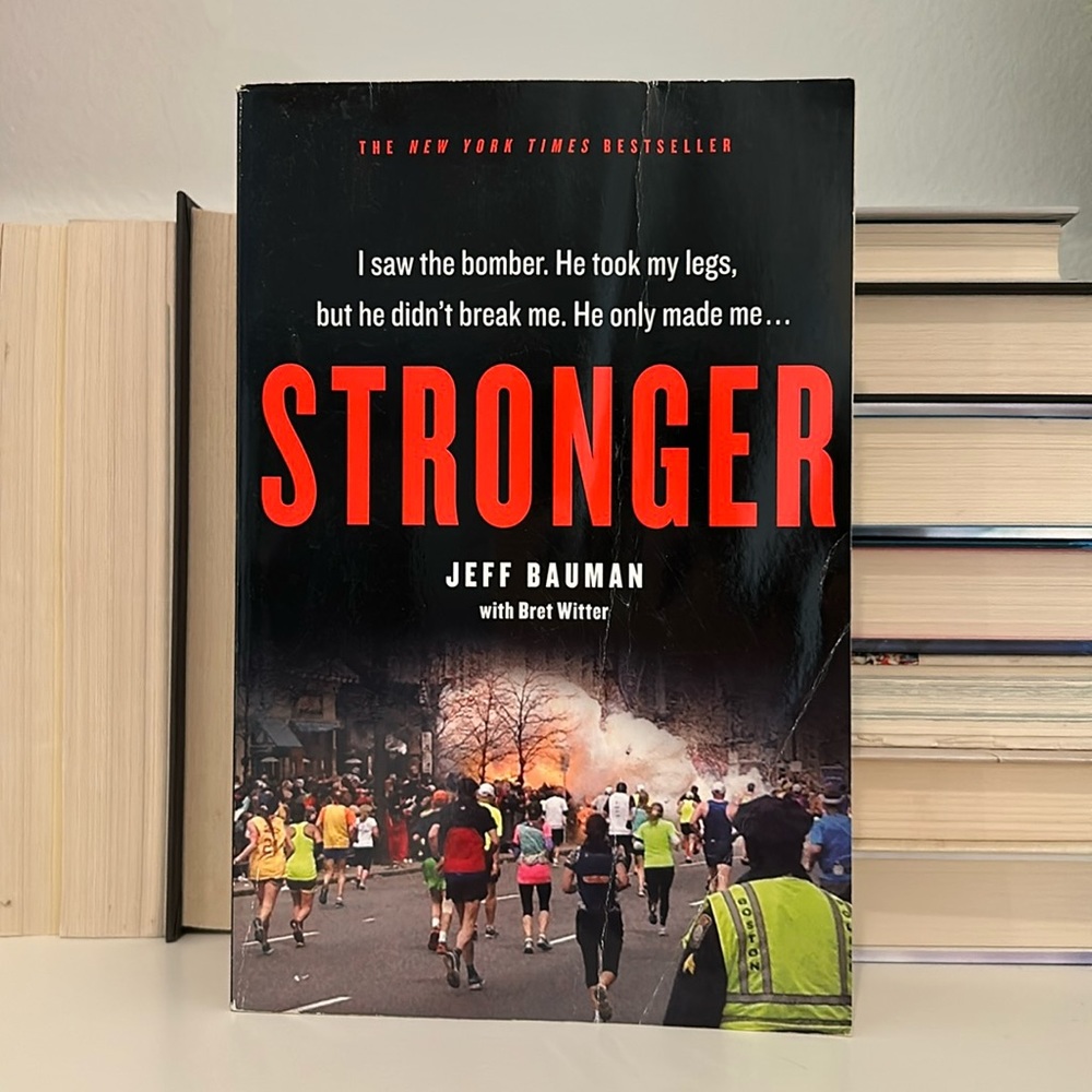 Stronger - Jeff Bauman, used book
